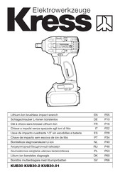 KRESS KUB30.91 Manual De Instrucciones