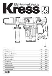 KRESS KUX21 Manual De Instrucciones