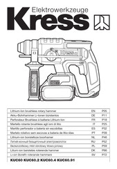 KRESS KUC60.91 Manual De Instrucciones