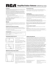 Rca ANT1251F Manual De Instrucciones