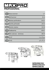 MaxPro PROFESSIONAL MPRH900 Manual De Instrucciones