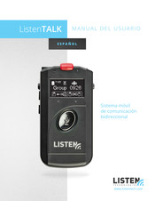 Listen Technologies ListenTALK Manual Del Usuario