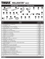 Thule HULLAVATOR 897XT Manual Del Usuario