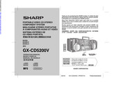 Sharp GX-CD5200V Manual De Manejo