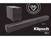 Klipsch RSB-6 Manual Del Usuario