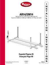 Rotary 100 Serie Instrucciones De Instalación