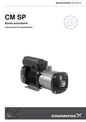 Grundfos CM SP Serie Instrucciones De Mantenimiento