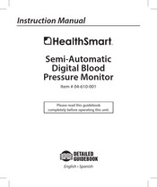 HealthSmart 04-610-001 Manual De Instrucciones