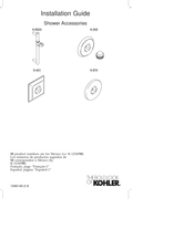 Kohler K-8524 Guia De Instalacion