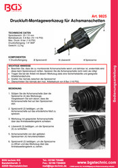 BGS technic 9825 Manual De Instrucciones