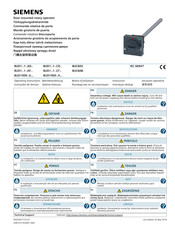 Siemens 8UD1900H Serie Instructivo