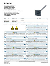 Siemens 8UD11-CF Serie Instructivo