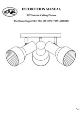 HAMPTON BAY SKU 385-138 Manual De Instrucciones