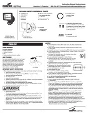 Cooper Lighting MS80 Manual De Instrucciones
