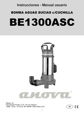 Anova BE1300ASC Instrucciones - Manual Usuario