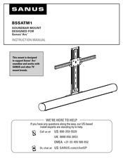 Sanus BSSATM1 Guia De Inicio Rapido
