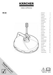 Kärcher FR 30 Manual De Instrucciones