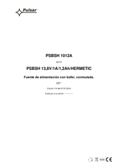 Pulsar PSBSH 1012A Guia De Inicio Rapido