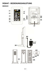 Technoline WS6447 Manual De Instrucciones