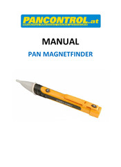 PANCONTROL PAN MAGNETFINDER Manual De Instrucciones