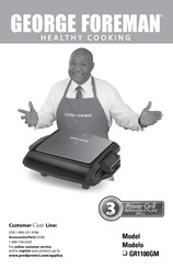 George Foreman GR1100GM Manual De Instrucciones