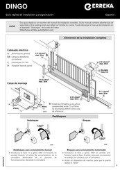 Erreka DINGO Guía Rápida De Instalación Y Programación