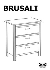 IKEA BRUSALI Instrucciones De Montaje