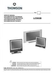 THOMSON LCD03B Manual Del Usuario