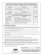 Ford F Serie Instrucciones Del Kit De Mantenimiento