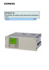 Siemens OXYMAT 61 Manual Del Usuario