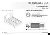 Dorel Home Products 4538439QE Queen Manual De Instrucciones
