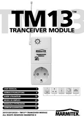 Marmitek TM13 Modo De Empleo