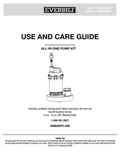 Everbilt SBA025RP Guía De Uso Y Cuidado