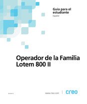 Creo Lotem 800 II Manual Del Usuario