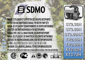 SDMO XT 3.78H Manual De Utilización Y De Mantenimiento