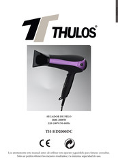 Thulos TH-HD2000DC Manual De Instrucciones