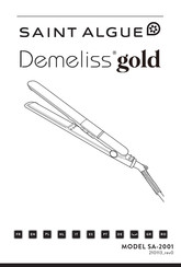 SAINT ALGUE Demeliss gold SA-2001 Manual De Instrucciones