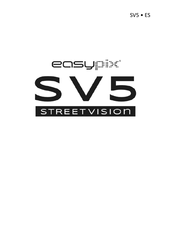 Easypix Streetvision SV5 Manual De Instrucciones