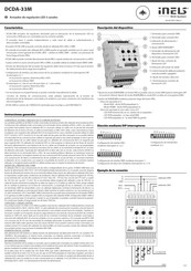 iNels DCDA-33M Manual De Instrucciones