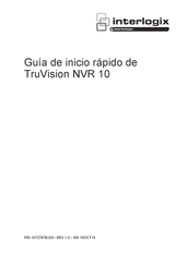 United Technologies interlogix TruVision NVR 10 Guia De Inicio Rapido