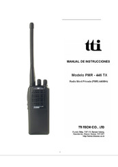 TTI PMR-446 TX Manual De Instrucciones