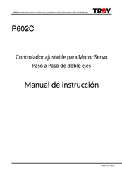 TROY P602C Manual De Instruccion