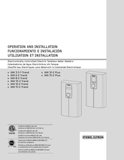 Stiebel Eltron DHX 3.5-1 Trend Funcionamiento E Instalación