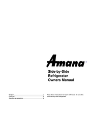 Amana SM22TBW Manual Del Usuario