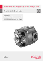 HAWE Hydraulik V80M Documentación Del Producto