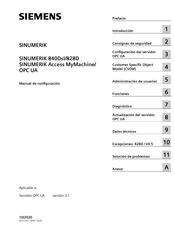 Siemens SINUMERIK 840Dsl Manual De Configuración