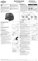 Briggs & Stratton P3000 Guía De Instalación Rápida