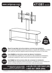 AVF Group 471081 Manual De Instrucciones