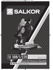 SALKOR SI 508/1/220 Manual Del Usuario Y Garantía