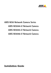 Axis Communications M3044-V Manual Del Usuario